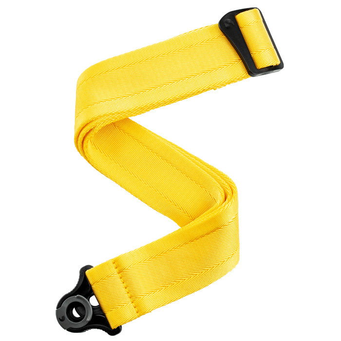 D'Addario Auto Lock Guitar Strap - Mellow Yellow