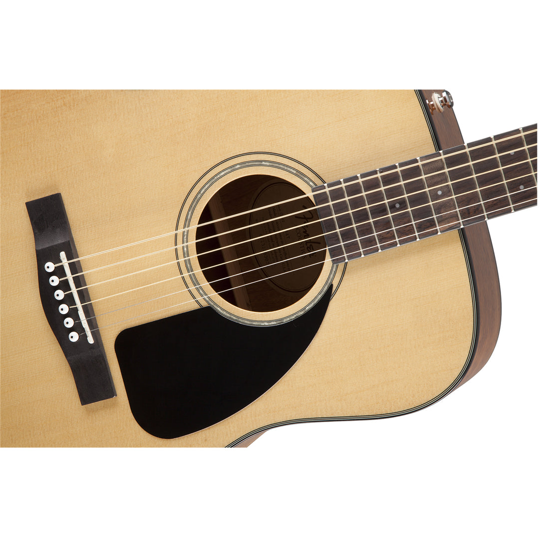 Fender CD-60 Dreadnought V3 Walnut Fingerboard Acoustic Guitar w/ Case (Natural)