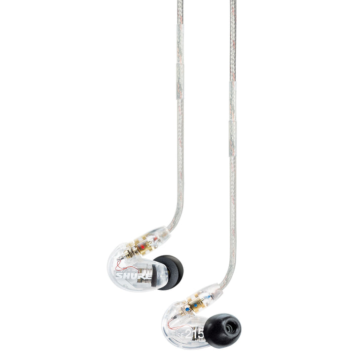Shure SE215 Sound-Isolating In-Ear Stereo Earphones Clear Set
