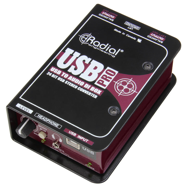 Radial USB-Pro Stereo USB Laptop DI