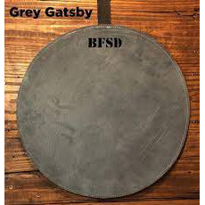 Big Fat Snare Drum SUEDE-GG-14-The Millionaire Suede Snare Drum ''Grey Gatsby''