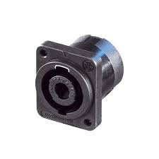 Neutrik NL4MP-M3 - 4 Pole Speakon Panel Connector -M3 Screw Hole