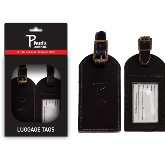 PERRI'S LEATHER LUGGAGE TAGS