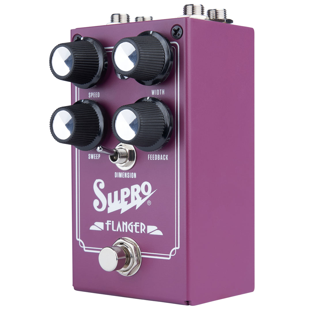 Supro 1309 Flanger Analog Guitar Effect Pedal