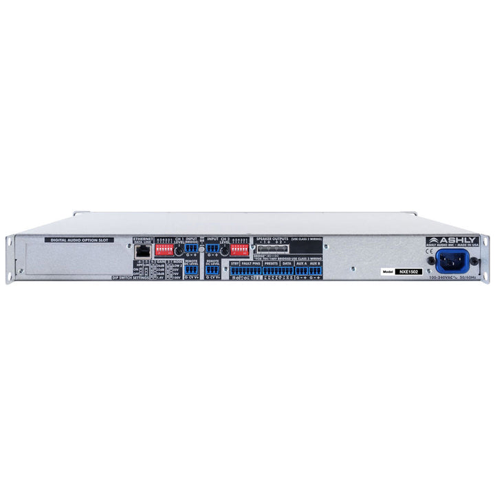 Ashly NXE Series 2-Channel Networkable Multi-Mode Power Amplifier (2 x 150W)