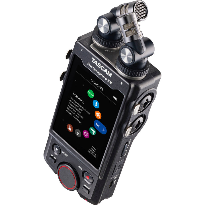 Tascam Portacapture X8 6-Input / 6-Track Handheld Adaptive Multitrack Recorder