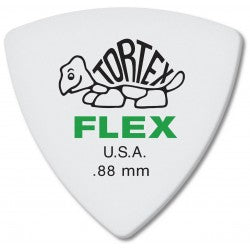 Dunlop 456R.88 Tortex Flex Rndtri NatPk-72/Bg