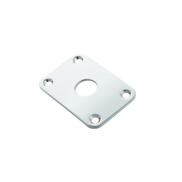 Gibson Jack Plate w/Screws - chrome