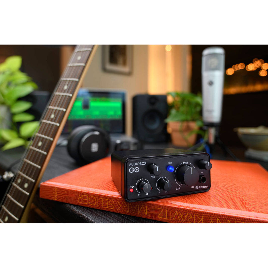 PreSonus AudioBox GO Ultracompact 2x2 USB Type-C Audio Interface