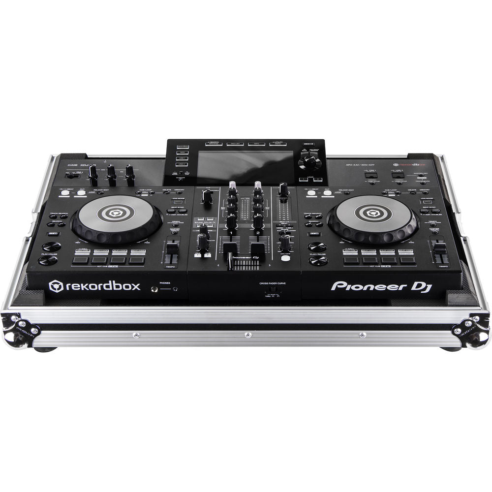 Odyssey FZPIXDJRR Low-Profile Flight Case for Pioneer XDJ-RR DJ Controller - Silver and Black