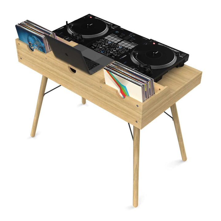 Glorious Vintage Music Station Hybrid Combo DJ Table / Studio Workstation