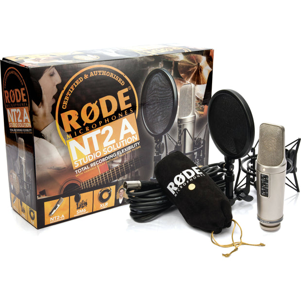 Rode Microphones NT2-A Multi-Pattern Dual 1'' Condenser Microphone