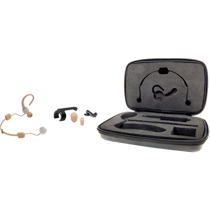 Audio-Technica BP894x MicroSet Cardioid Condenser Headworn Microphone - cH Connector (Beige)