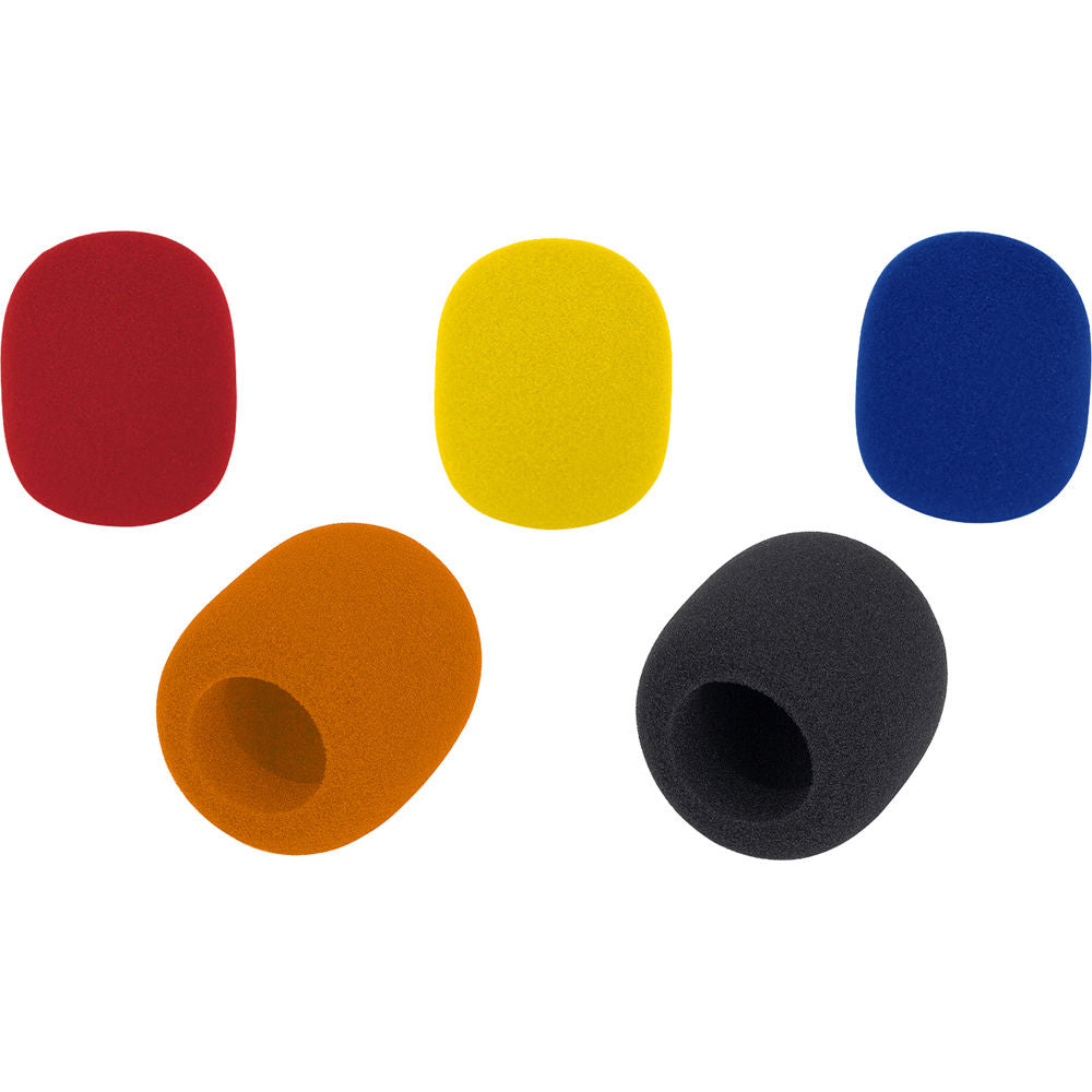 Samson WS1C Microphone Windscreens (5-Pack, Mixed Colors)