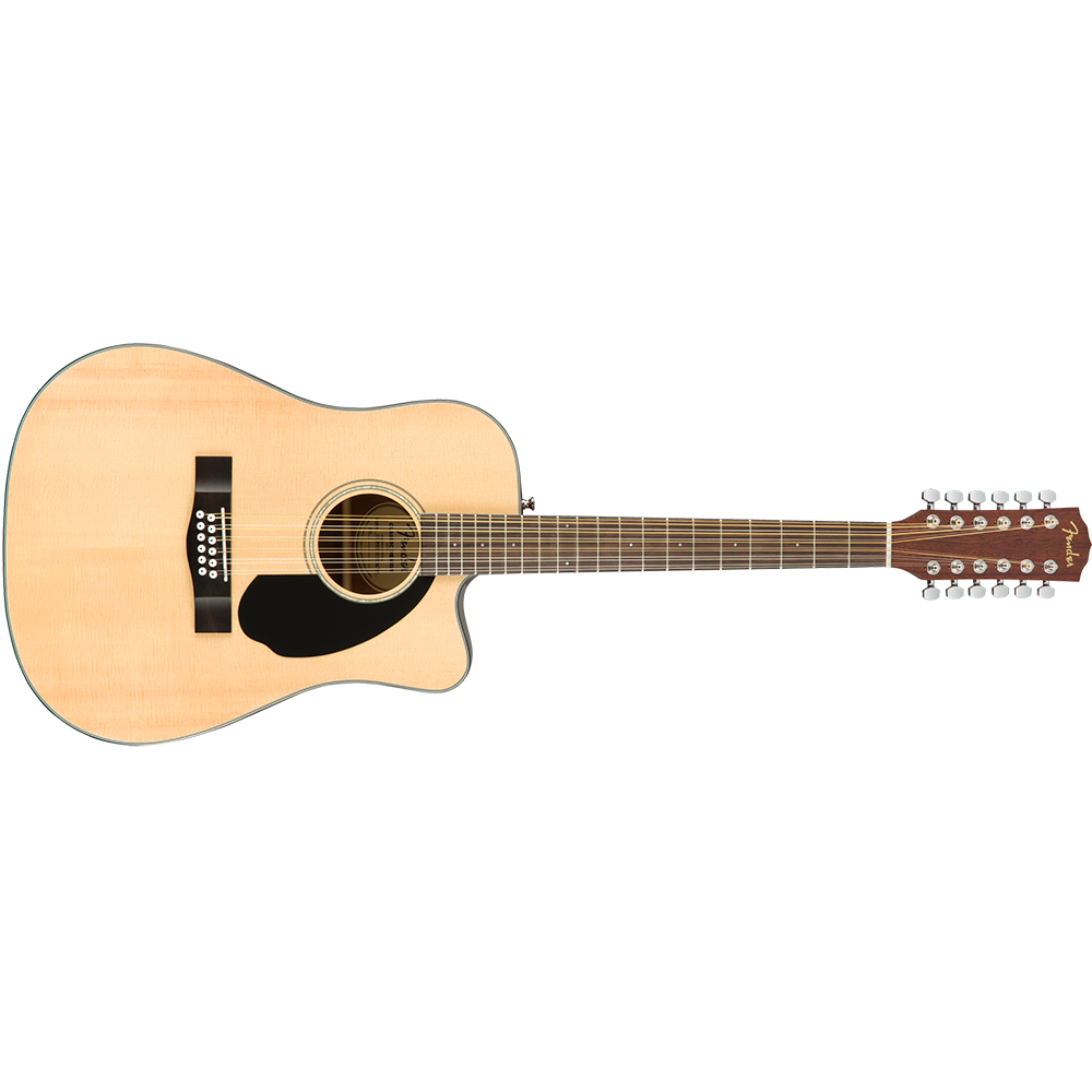 Fender CD-60SCE Dreadnought 12-String Acoustic Guitar (Natural)