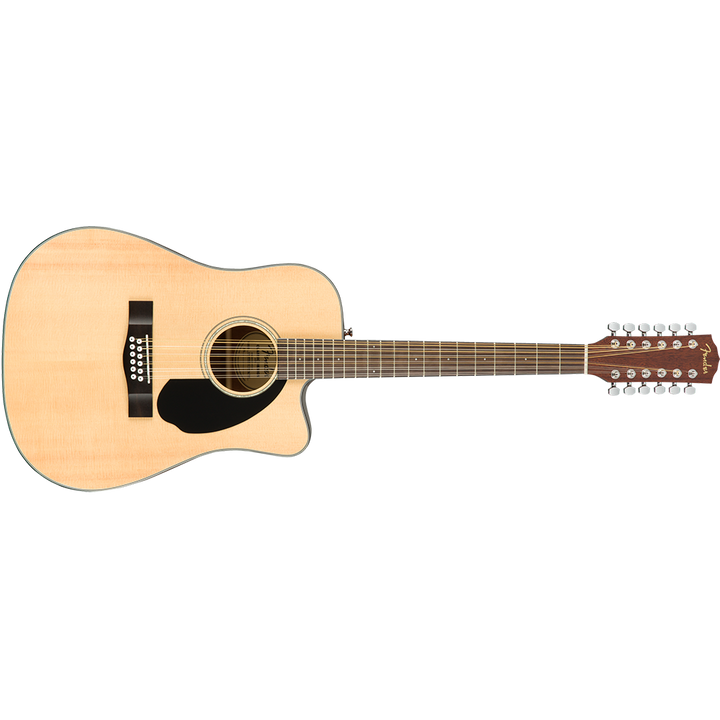 Fender CD-60SCE Dreadnought 12-String Acoustic Guitar (Natural)