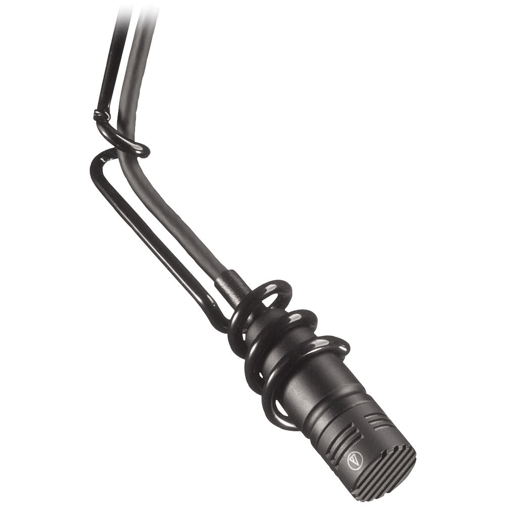 Audio-Technica U853R Miniature Cardioid Condenser Hanging Microphone (Phantom Power Only)