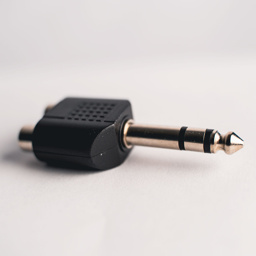 Stage & Studio SS-SS-2RCAF-TRSM - 1/4" TRS Male to Dual RCA Female