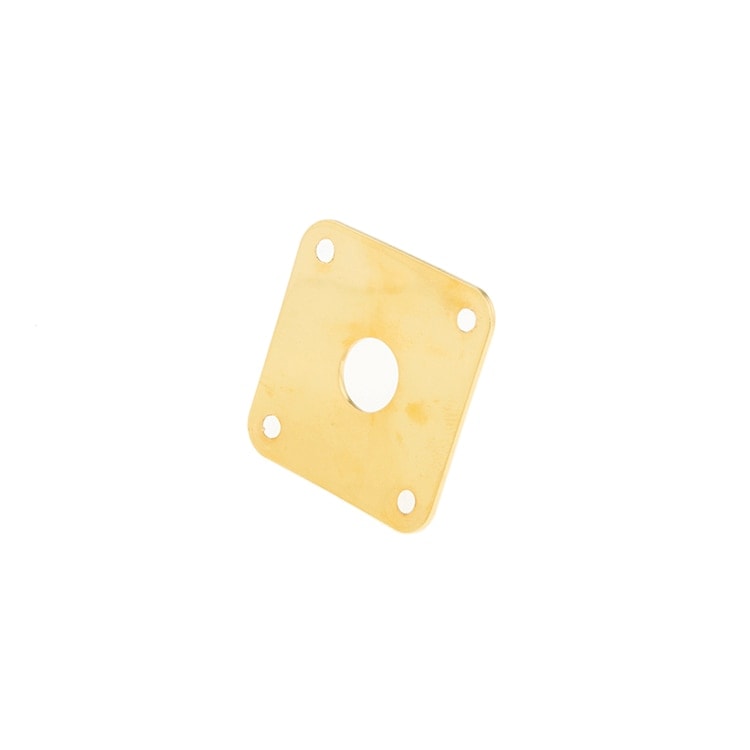 Gibson Jack Plate w/Screws - gold