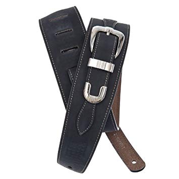 D'Addario 25LBB00 - 2.5 LTH BELT BUCKLE, BLACK
