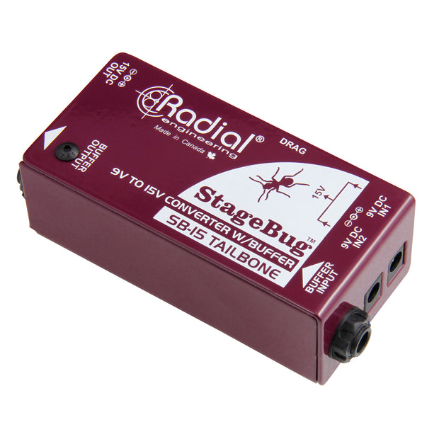Radial StageBug SB-15 Tailbone Signal Buffer – Music City Canada Radial StageBug SB-15 Tailbone Signal Buffer – Music City Canada