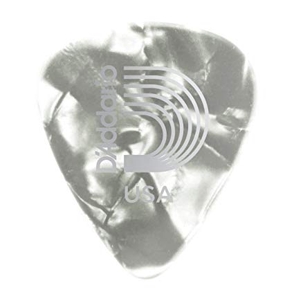 D'Addario 1CWP4-10 - 10 STD-PICK-CEL-WPEARL-MED