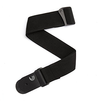 D'Addario PWS100 - 50MM POLYPROPYLENE STRAP, BK