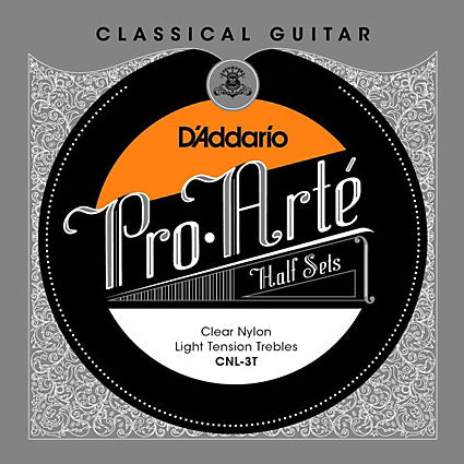 D'Addario CNL-3T - 1/2 SET CLAS GTR CLR NYL LIGHT