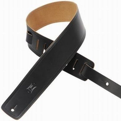 Levy's DM1-BLK Genuine Leather Guitar Straps