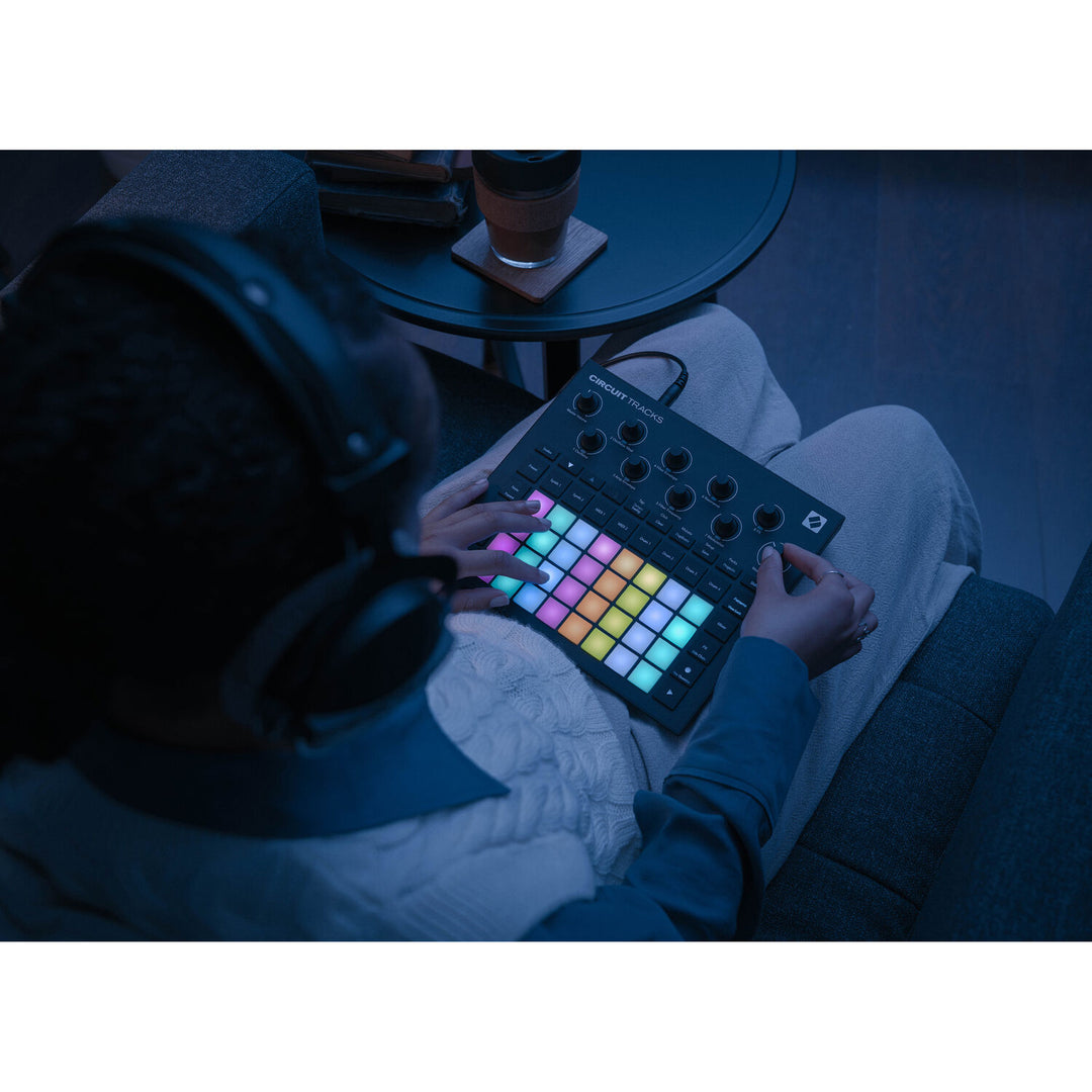 Novation Circuit Tracks Standalone Groove Box with Synths, Drums, and Sequencer