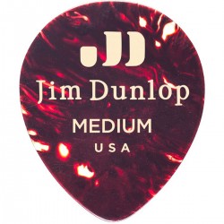 Dunlop 485P-05-MD Celloid Teardrp-Shell-Med-12pk Celloid Teardrp-Shell-Med-12pk
