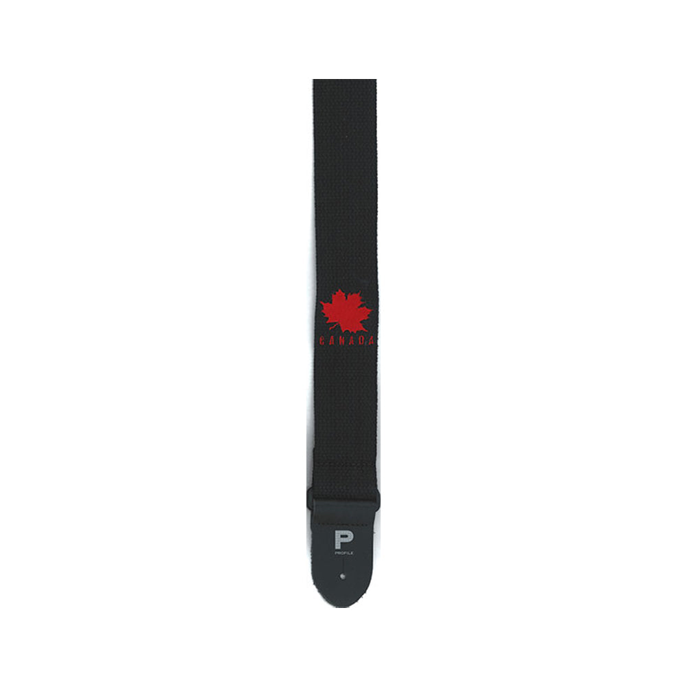 Profile PGS-CDN-C-BK - Profile Canada strap in Black Cotton