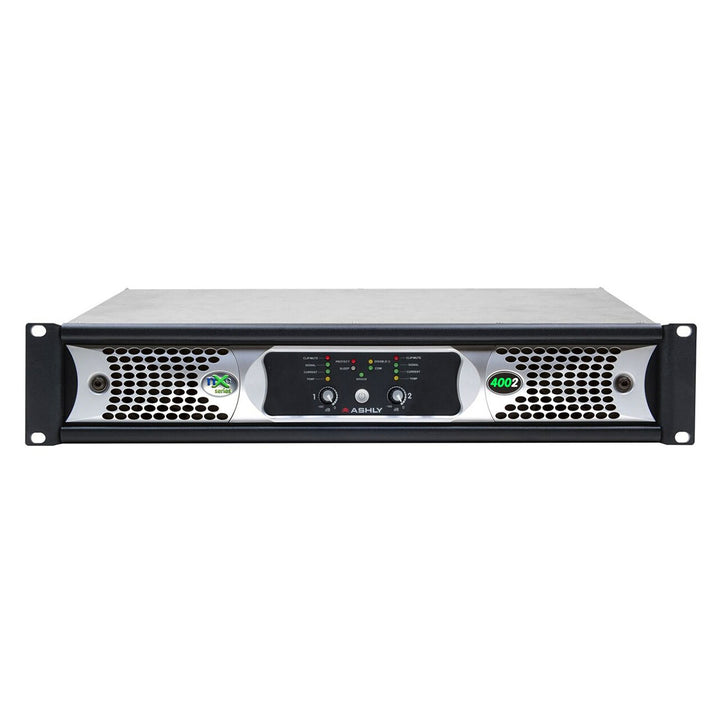 Ashly nXe4002 amplifier plus OPDante and OPDAC4 Option Cards