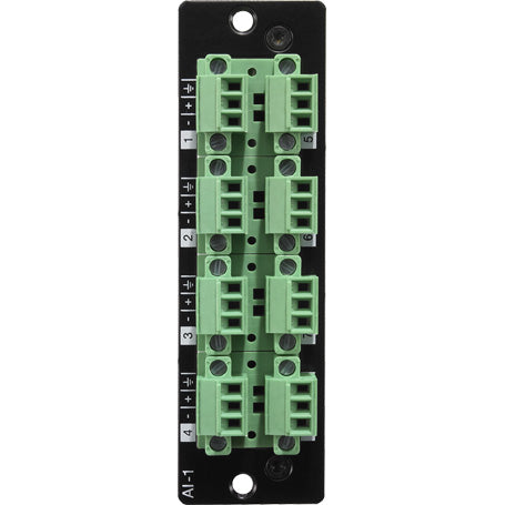 Electro-Voice AI-1 - NetMax 8‑Channel Analog Input Card