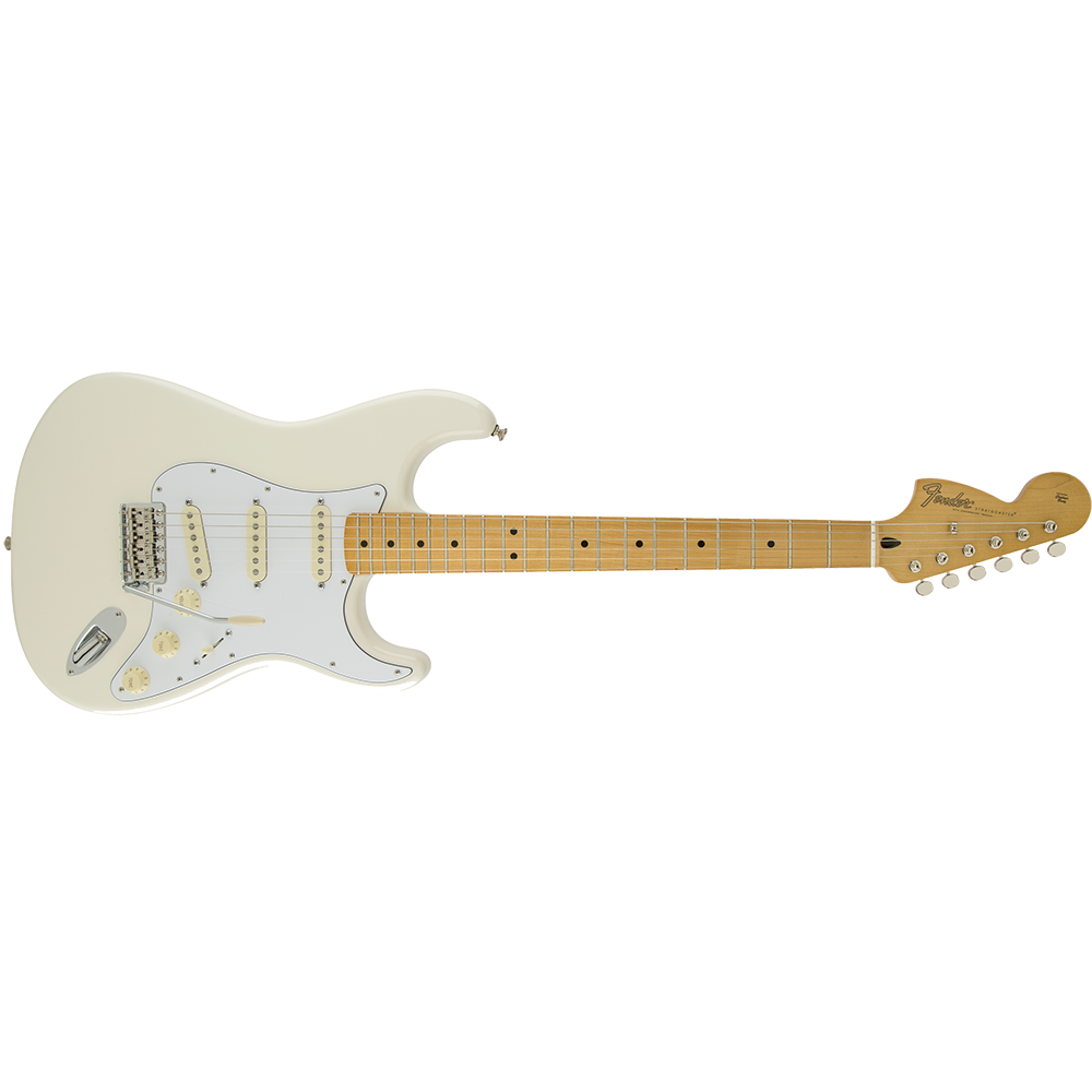 Fender Jimi Hendrix Stratocaster, Maple Fingerboard (Olympic White)