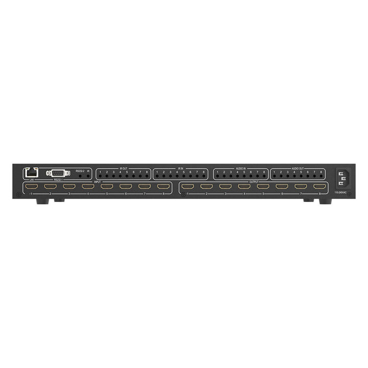 BZBGEAR - 8x8 HDMI Video Wall Processor & Seamless Matrix Switcher w/Scaler, IR and Audio