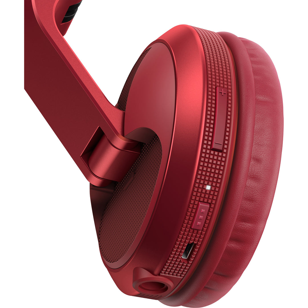 Pioneer DJ HDJ-X5BT Over-Ear DJ Headphones w/ Bluetooth - Red