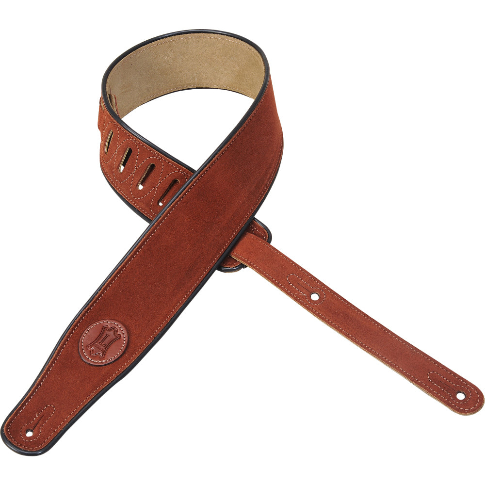 Levy's MSS3-RST Suede Leather Guitar Straps