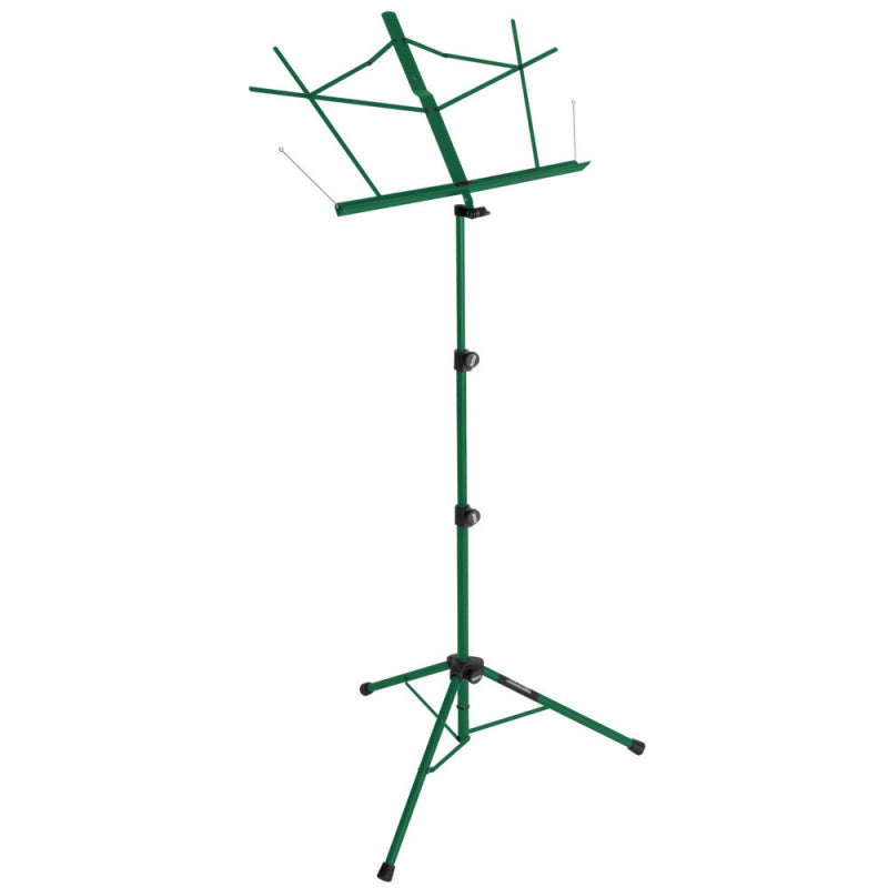 On-Stage SM7222 Tripod-Base Sheet Music Stand with Bag - Green
