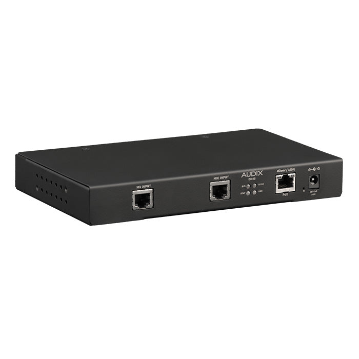 Audix DN43 DANTE AES67 Microphone Interface for The Dante (1x Tri-Element, 1x RJ45 Mic)