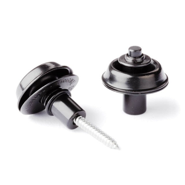 Dunlop SLS1403BK Flush Mount Straplok Black