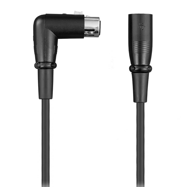 Audix CBLDR25 XLR Microphone Cable Right-Angle-to-Straight - 25’