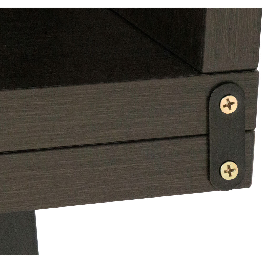 Gator Elite Furniture Series Main Desk - Dark Walnut Brown