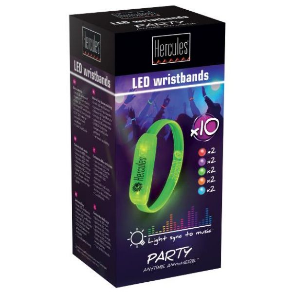 Hercules LED Wristbands Pack