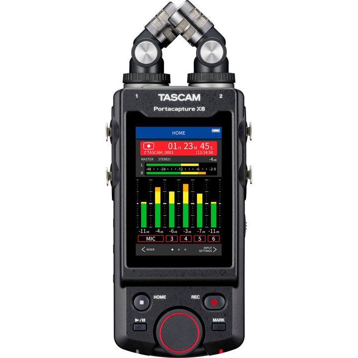 Tascam Portacapture X8 6-Input / 6-Track Handheld Adaptive Multitrack Recorder