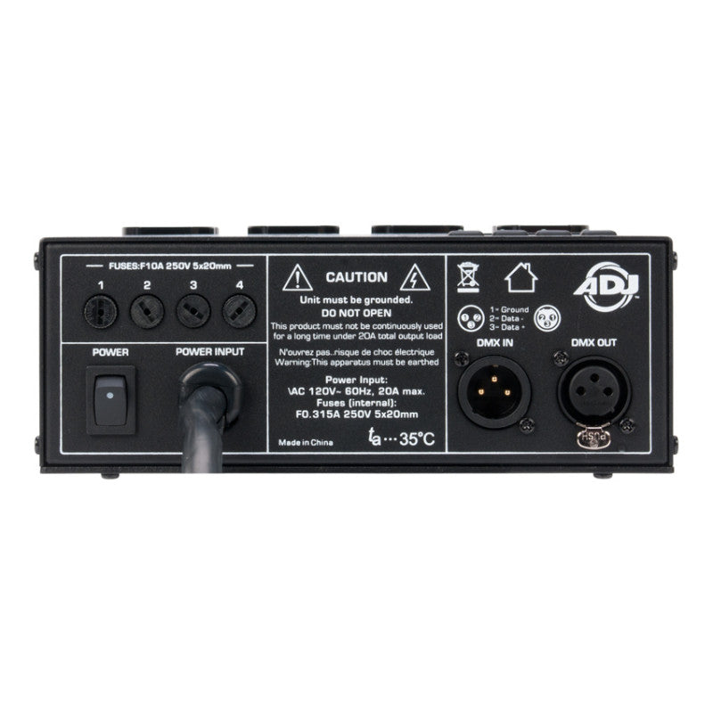 ADJ DP-DMX20L DMX Lighting Dimmer Pack