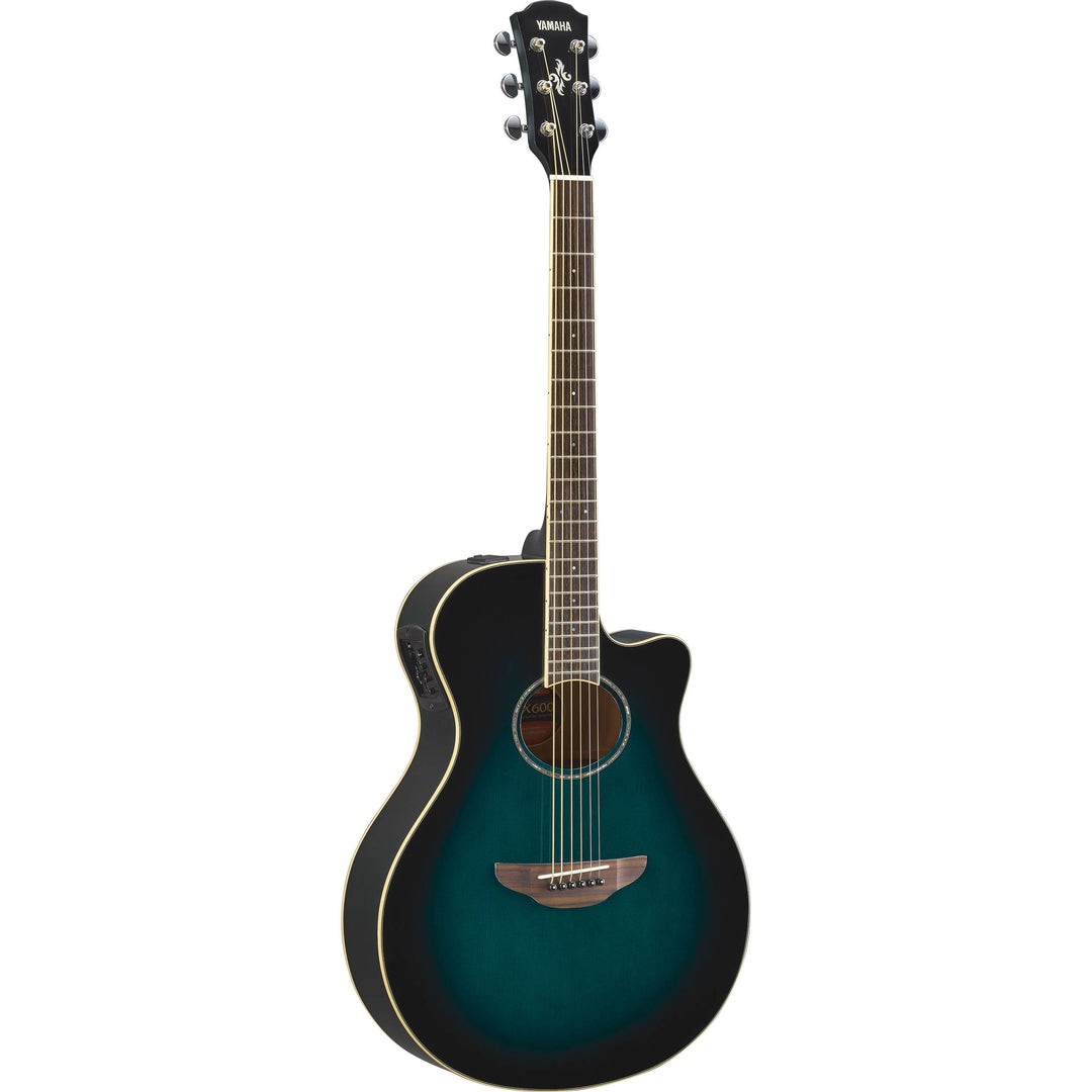 Yamaha APX600 Acoustic Guitar - Oriental Blue Burst