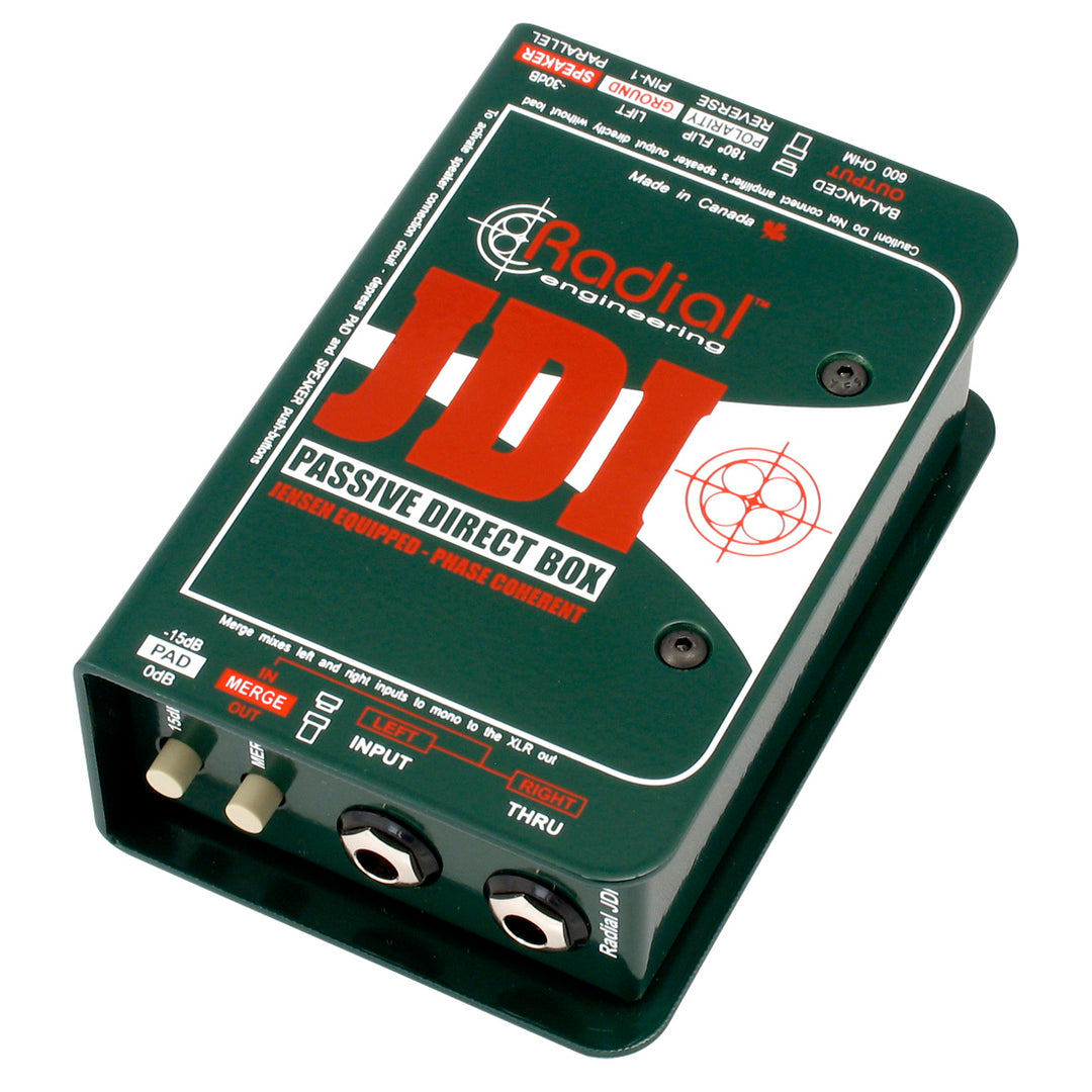Radial JDI Mk3 - Professional Passive Direct Box with Jensen Transformer