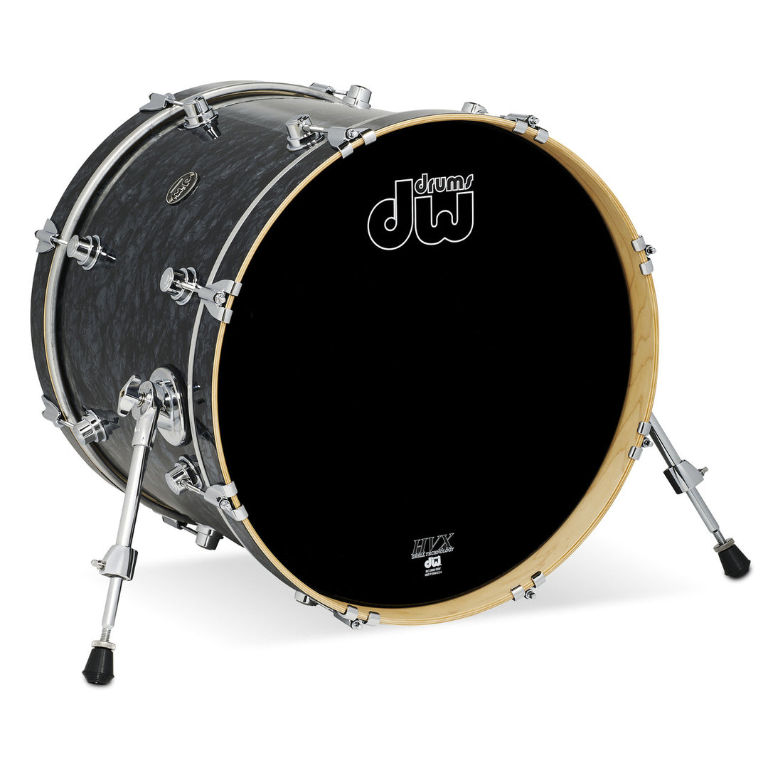DW Performance Series Bass Drum 16x20 Finish Ply - Black Diamond