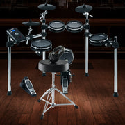 Alesis Drum Essentials Bundle Throne and Headphone Accessory Pack